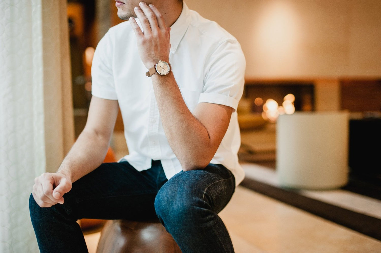 V WATCH CO. / Brushed dial - HODINA