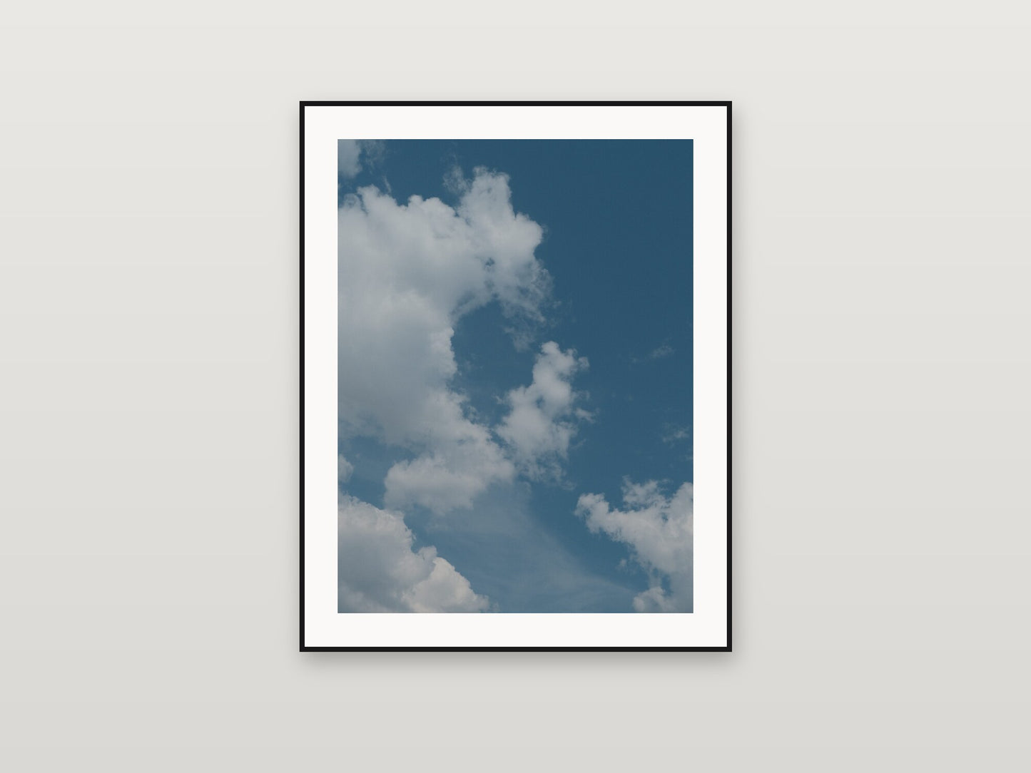 Above Paradise — printed and framed