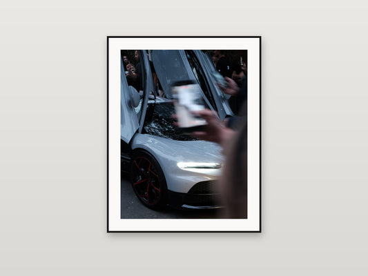 Bugatti, Observed — printed and framed