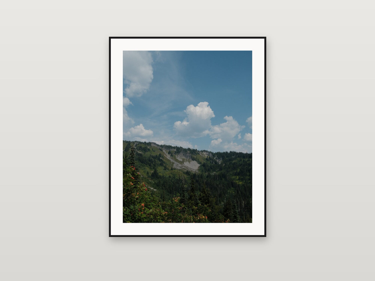 Paradise Valley — printed and framed